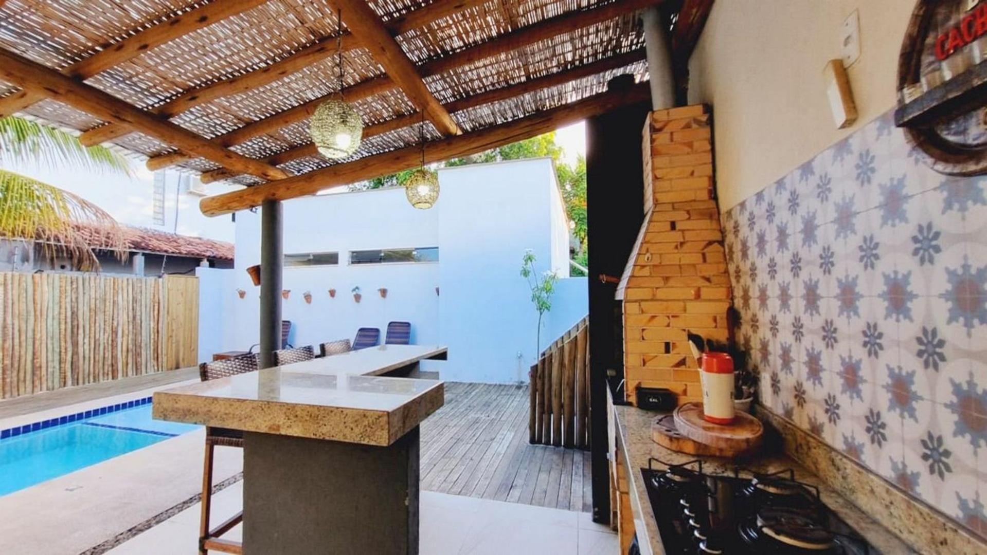 Casa Com Piscina E 4 Quartos Em Porto Seguro Exterior photo