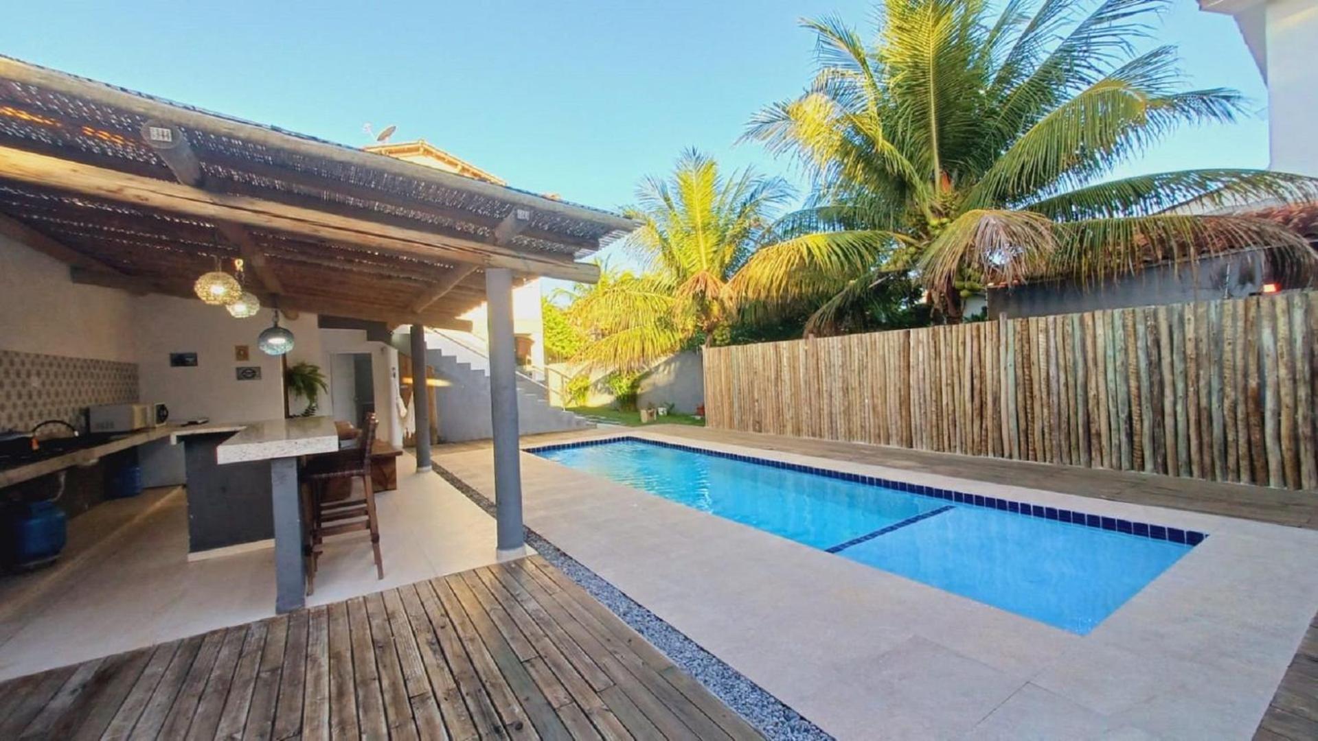 Casa Com Piscina E 4 Quartos Em Porto Seguro Exterior photo