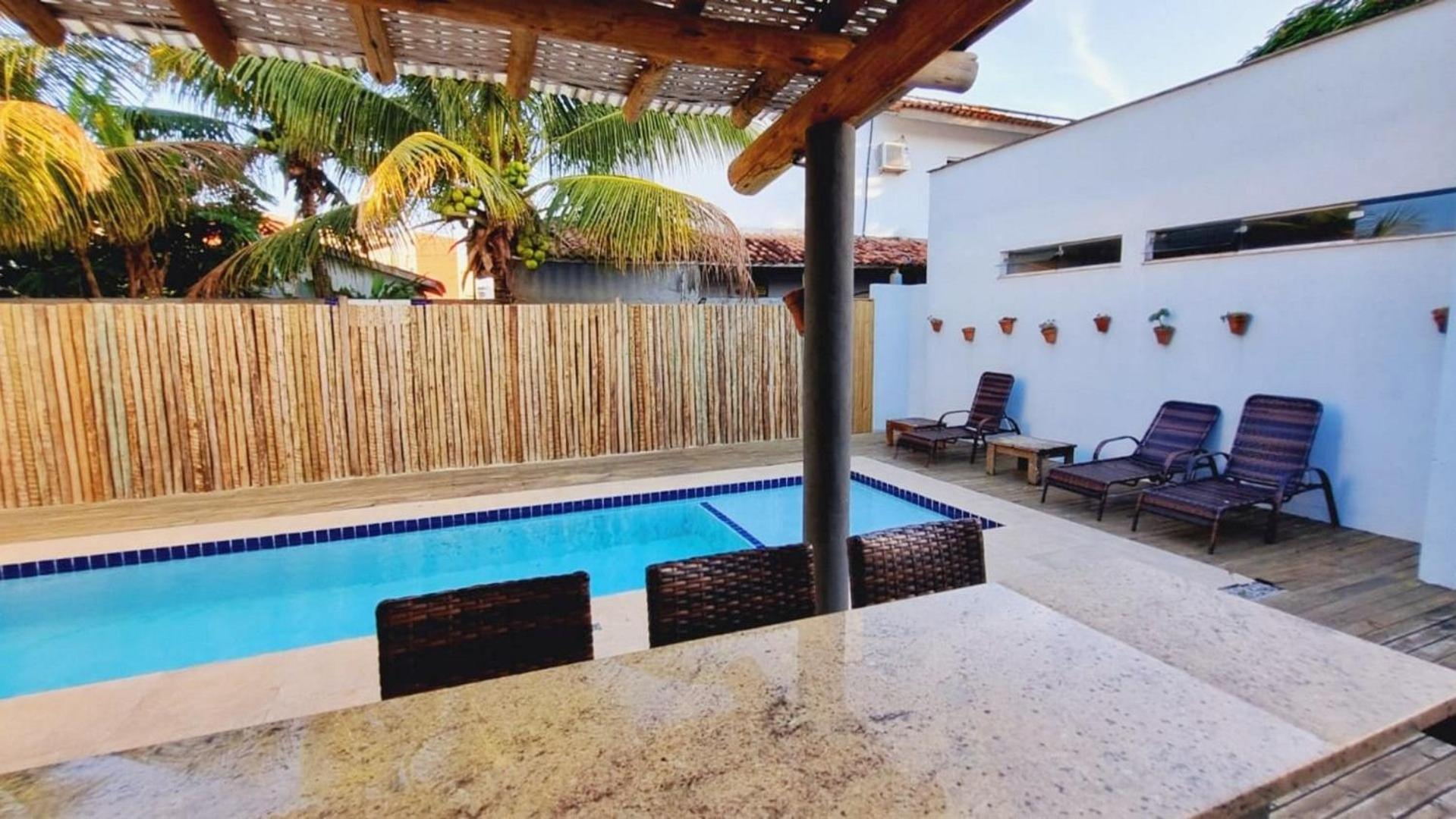 Casa Com Piscina E 4 Quartos Em Porto Seguro Exterior photo
